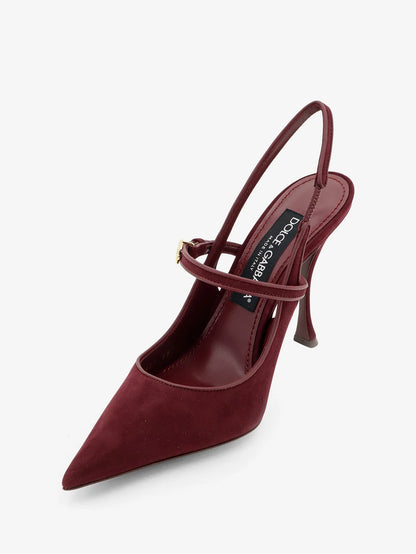 DOLCE & GABBANA - Suede décolleté