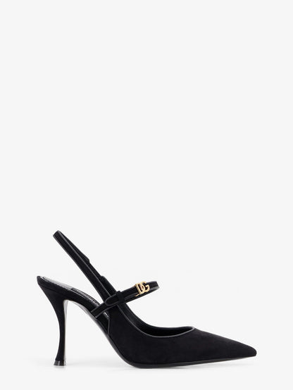 Dolce & Gabbana Leather and suede pumps - Nero