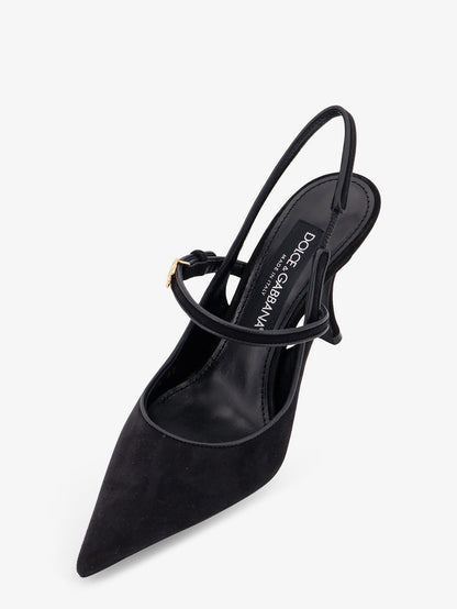 Dolce & Gabbana Leather and suede pumps - Nero