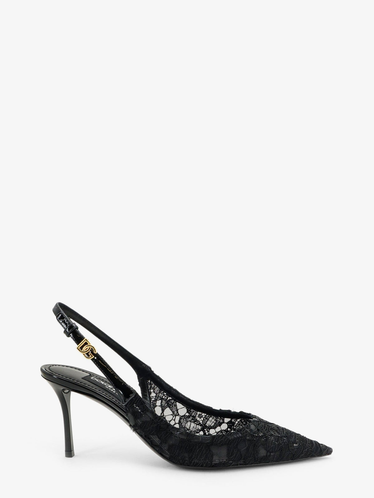 Dolce & Gabbana Lace décolleté - Nero