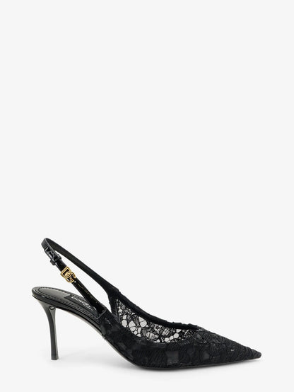 DOLCE & GABBANA - Lace décolleté