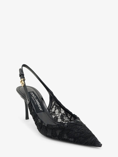 DOLCE & GABBANA - Lace décolleté