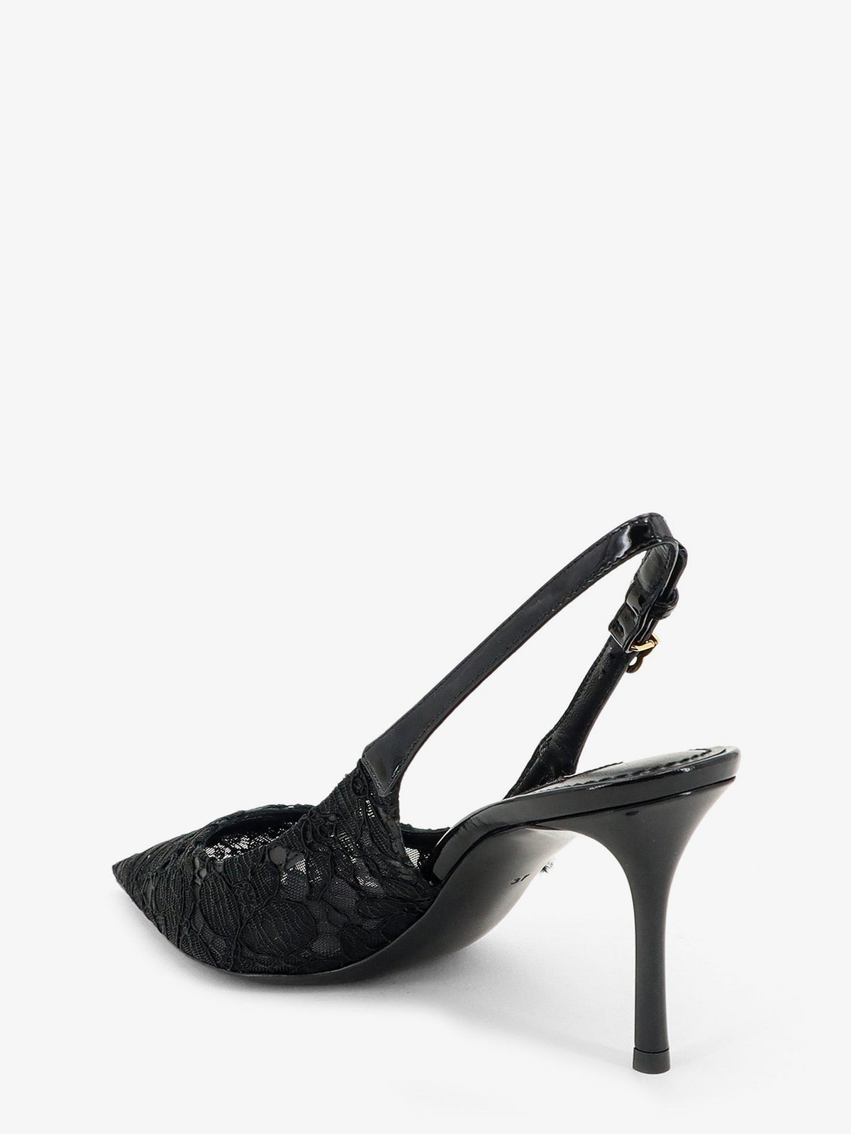 Dolce & Gabbana Lace décolleté - Nero