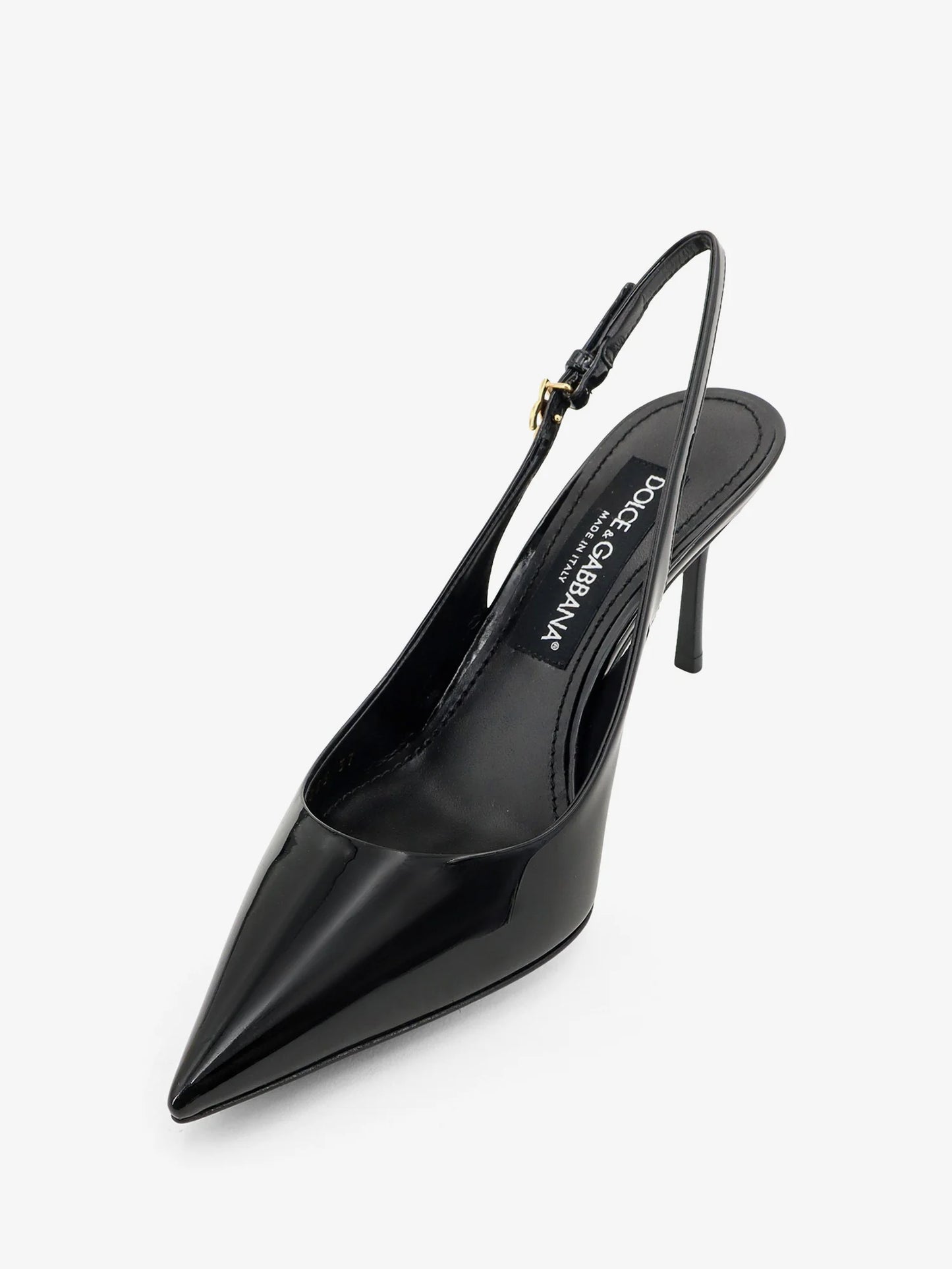 DOLCE & GABBANA - Patent leather décolleté