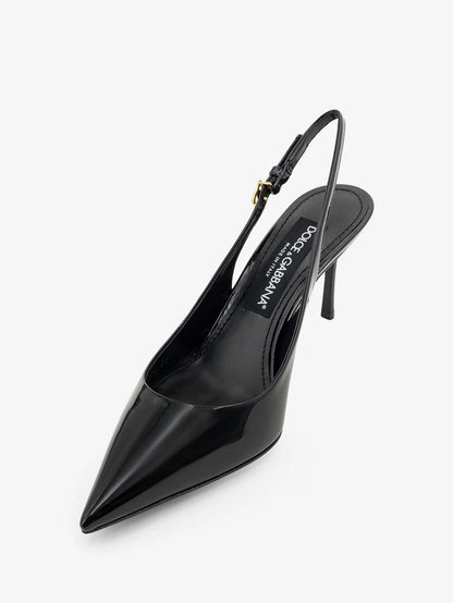 DOLCE & GABBANA - Patent leather décolleté