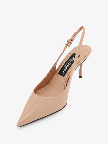 DOLCE & GABBANA - Patent leather décolleté