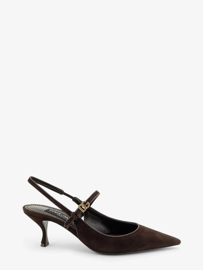 DOLCE & GABBANA - Suede décolleté