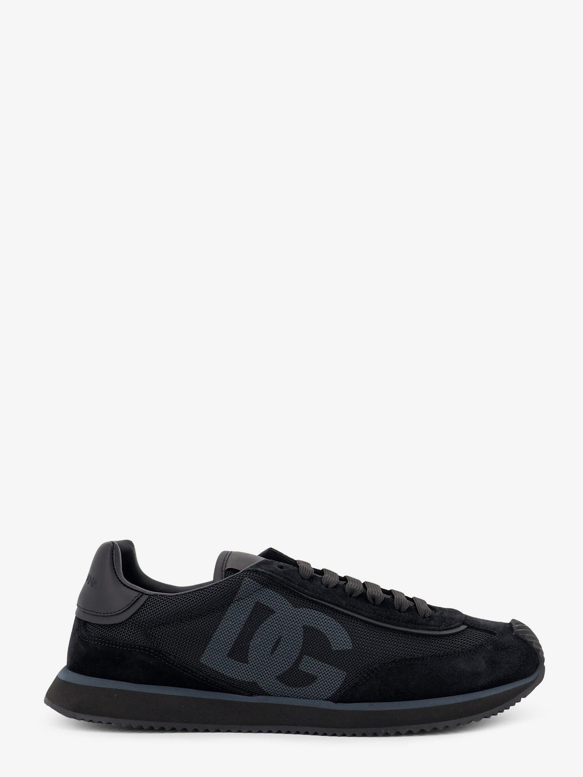 Dolce & Gabbana DG Cushion sneakers in nylon with suede inserts - Neronero