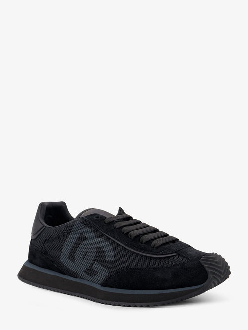 Dolce & Gabbana DG Cushion sneakers in nylon with suede inserts - Neronero