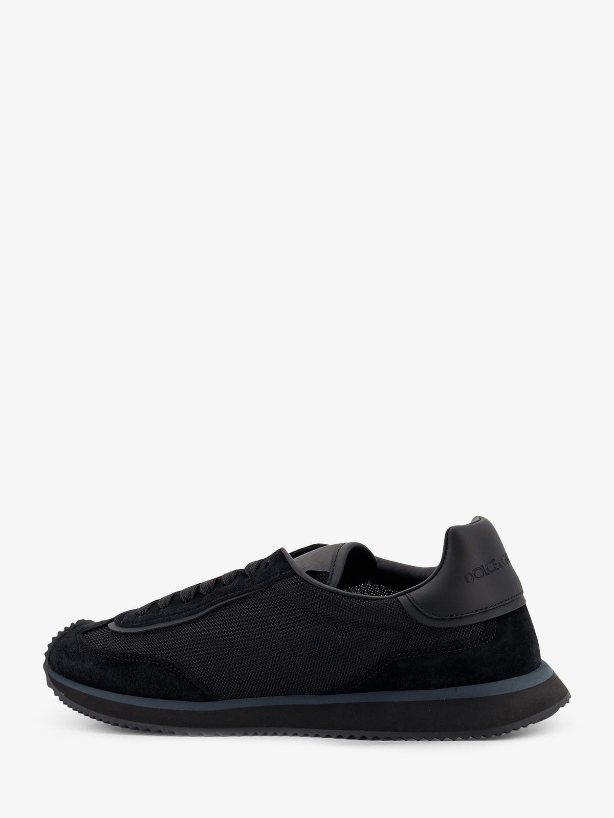 Dolce & Gabbana DG Cushion sneakers in nylon with suede inserts - Neronero