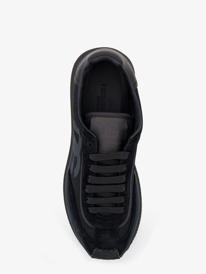 Dolce & Gabbana DG Cushion sneakers in nylon with suede inserts - Neronero