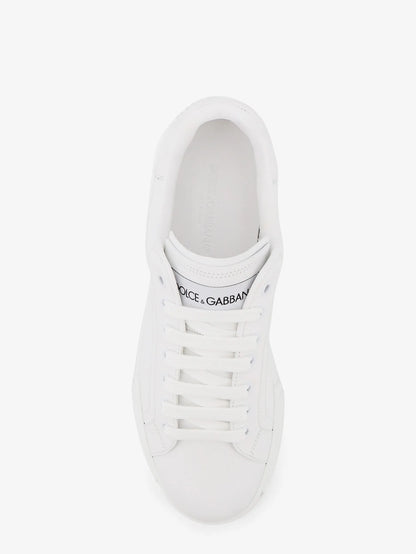 DOLCE & GABBANA - Portofino leather sneakers