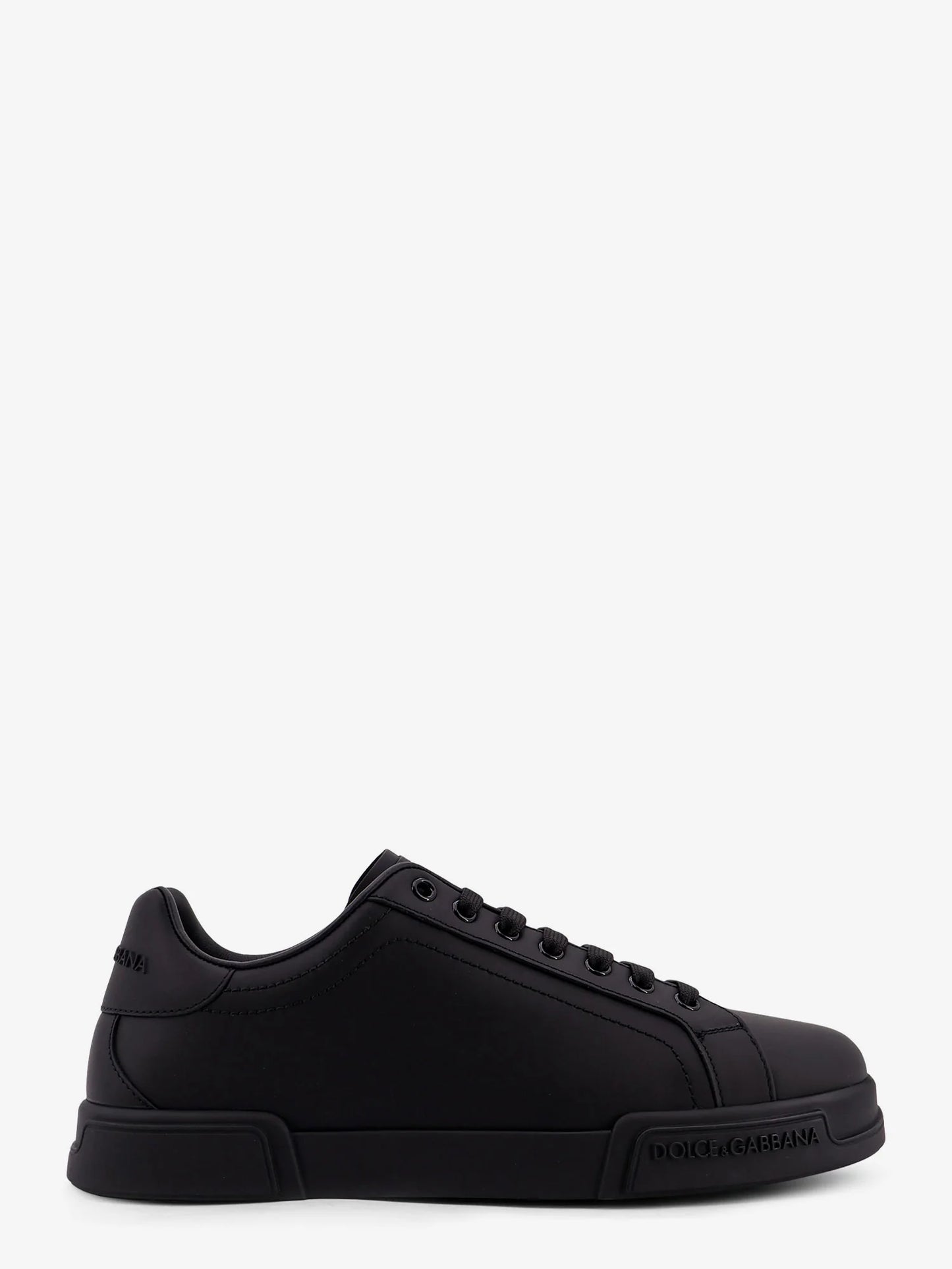 DOLCE & GABBANA - Portofino leather sneakers