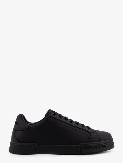 DOLCE & GABBANA - Portofino leather sneakers