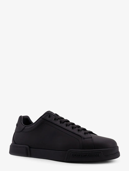 DOLCE & GABBANA - Portofino leather sneakers