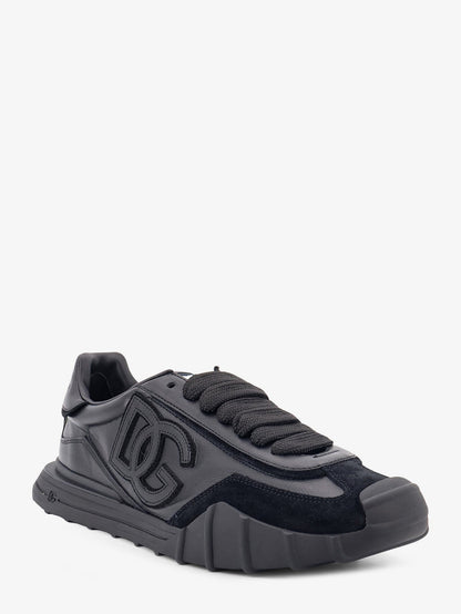 Dolce & Gabbana DG Athletic leather sneakers - Nero/Nero