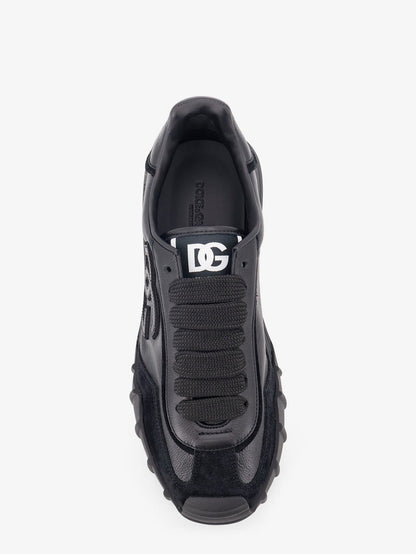 Dolce & Gabbana DG Athletic leather sneakers - Nero/Nero