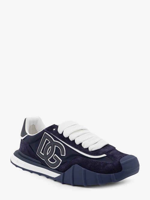 Dolce & Gabbana NY nylon and suede sneakers - Blubianco
