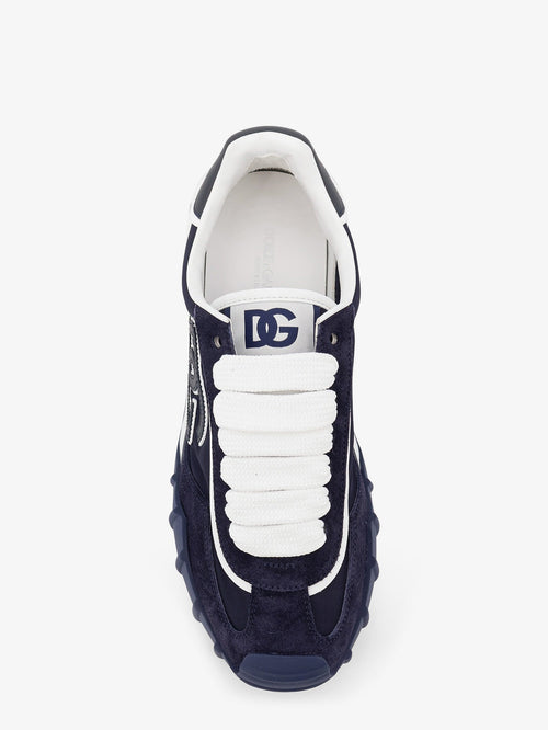 Dolce & Gabbana NY nylon and suede sneakers - Blubianco