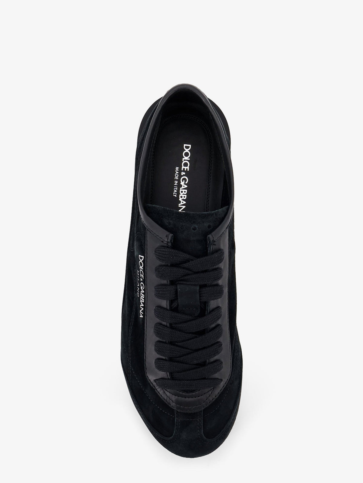 Dolce & Gabbana Gimondi Plus leather sneakers - Nero