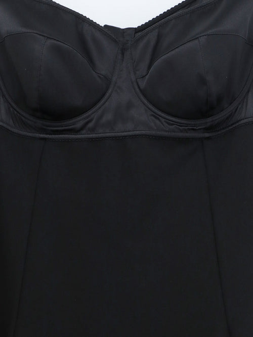 Dolce & Gabbana Stretch Fabric Dress - Nero