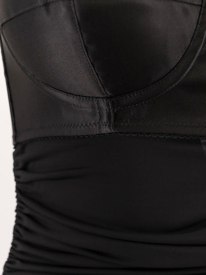 Dolce & Gabbana Viscose blend dress with bra detail