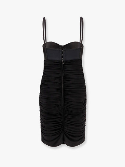 Dolce & Gabbana Viscose blend dress with bra detail