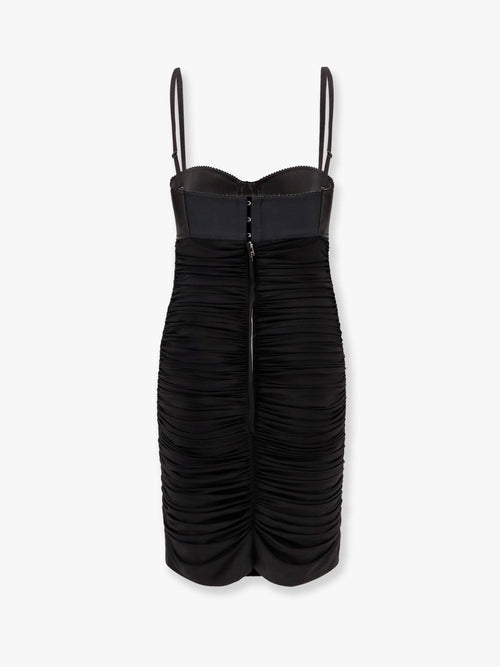 Dolce & Gabbana Viscose blend dress with bra detail