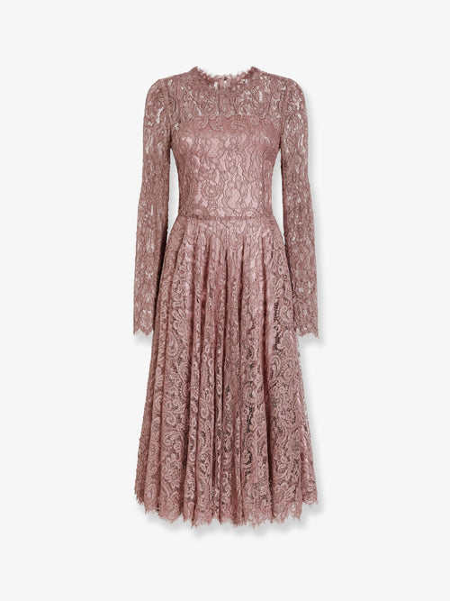 Dolce & Gabbana Lace dress - Malva