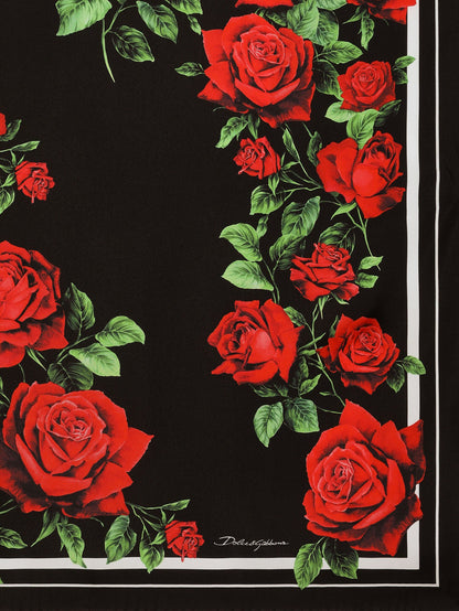Dolce & Gabbana Silk foulard - Rossonero