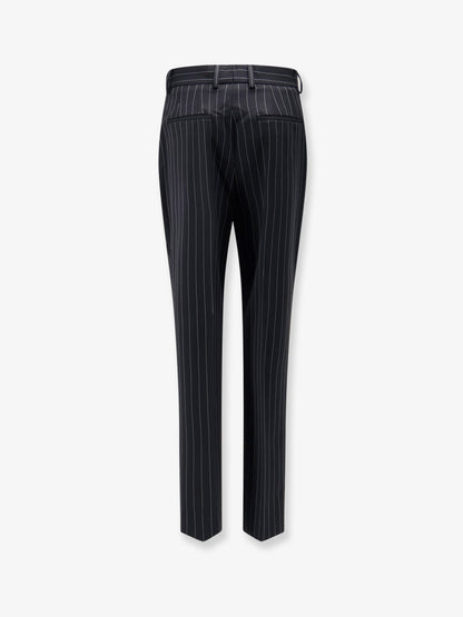 Dolce & Gabbana Pinstriped stretch wool trousers - Rigato