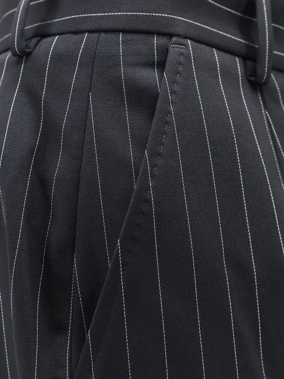 Dolce & Gabbana Pinstriped stretch wool trousers - Rigato