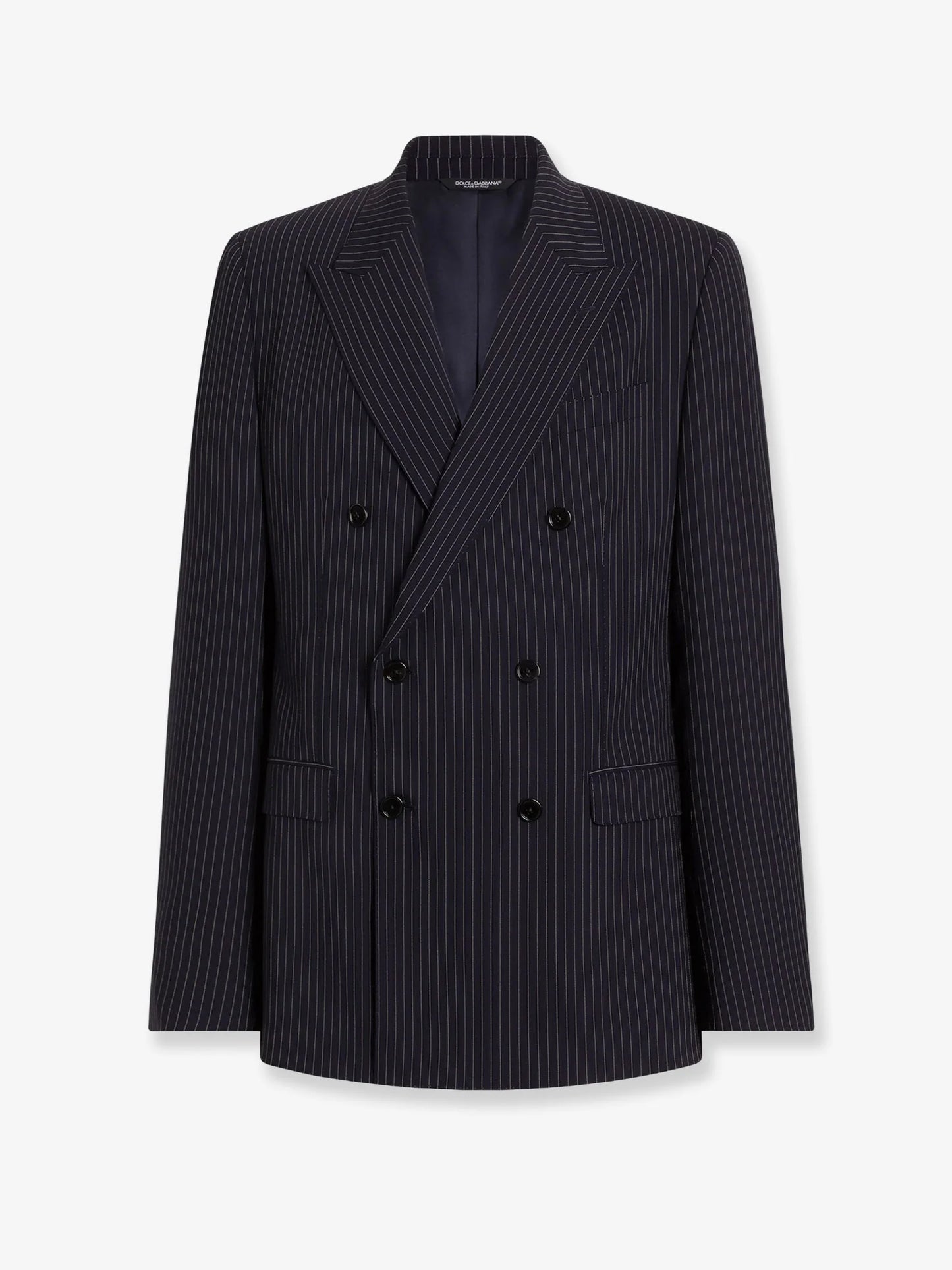 DOLCE & GABBANA - Martini Light double-breasted pinstriped wool blazer