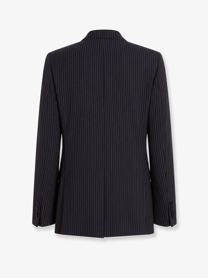 DOLCE & GABBANA - Martini Light double-breasted pinstriped wool blazer
