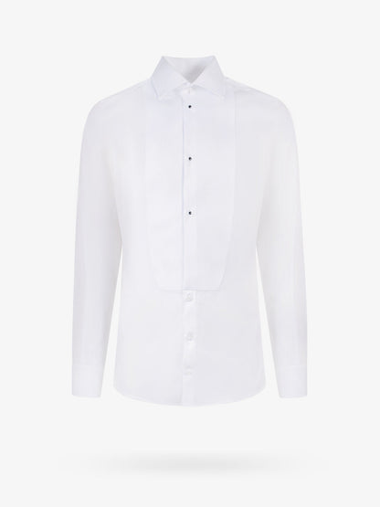 Dolce & Gabbana Gold cotton shirt - Bianco Ottico