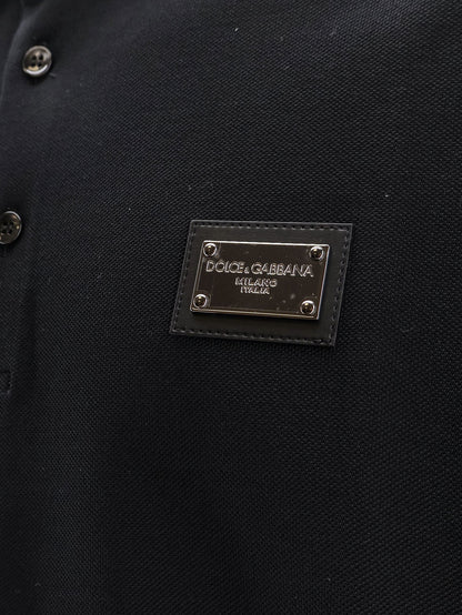 Dolce & Gabbana Cotton polo shirt - Nero