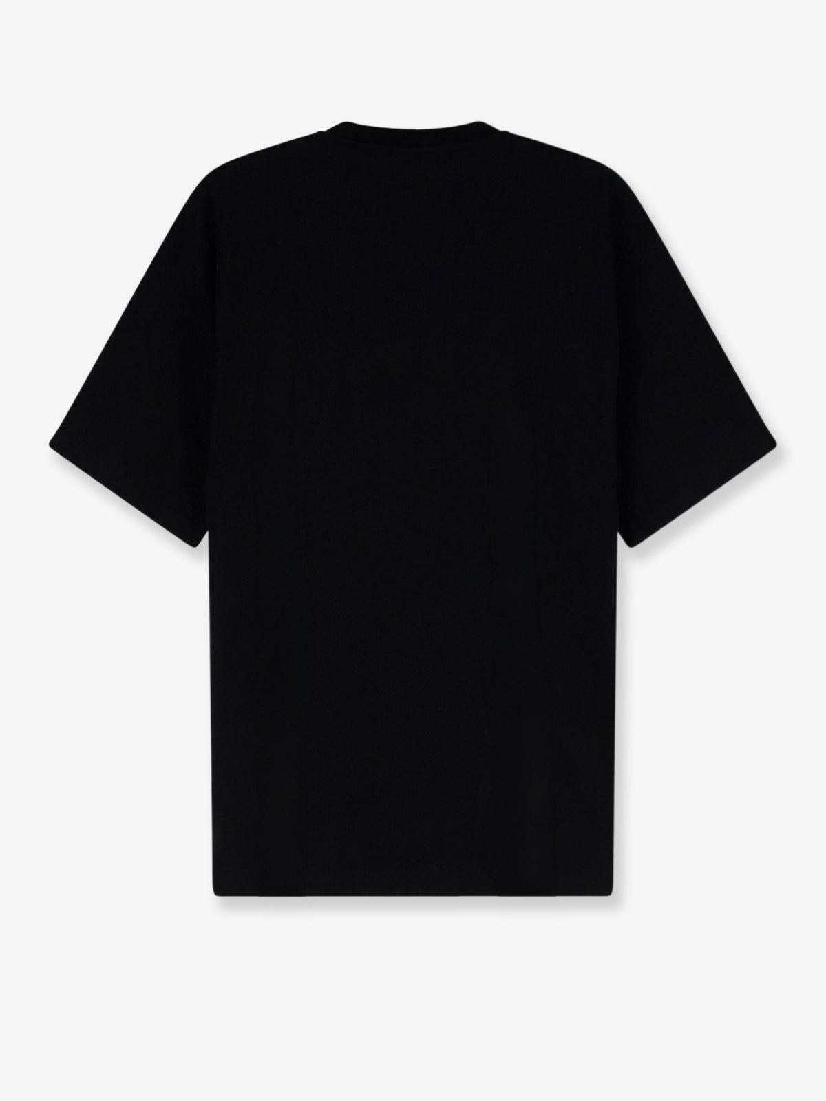 Dolce & Gabbana Cotton T-shirt with embossed DG logo - Nero