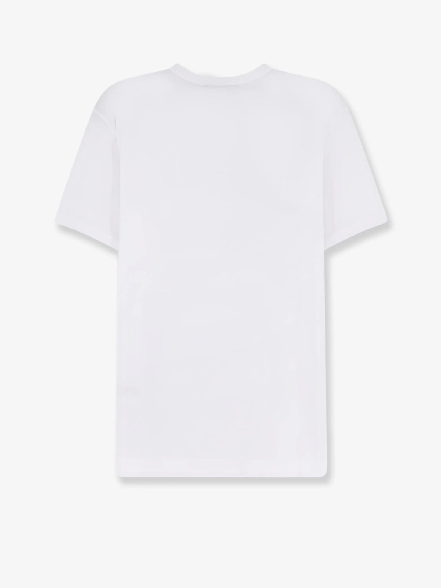 DOLCE & GABBANA - Cotton T-shirt with patch logo on the front