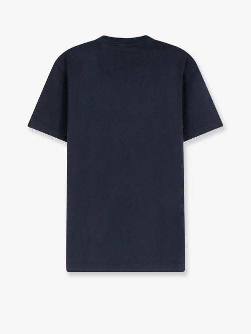 Dolce & Gabbana Cotton t-shirt with contrasting profile - Blu Scurissimo