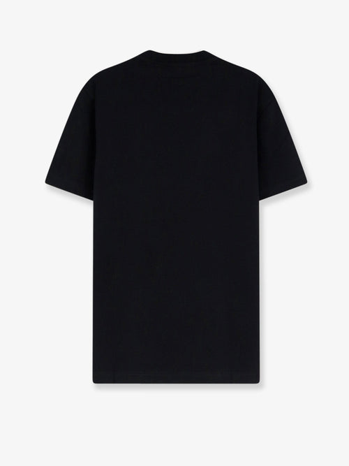Dolce & Gabbana Cotton t-shirt with contrasting profile - Nero
