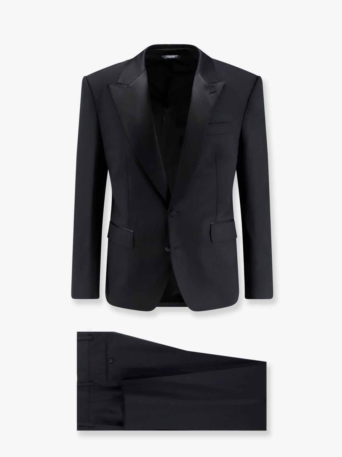 DOLCE & GABBANA - Sicilia virgin wool and silk blend tuxedo