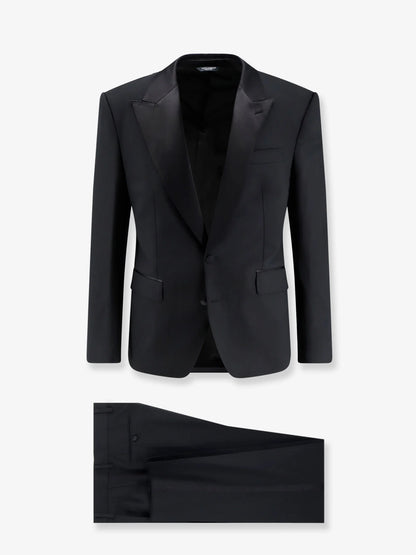 DOLCE & GABBANA - Sicilia virgin wool and silk blend tuxedo