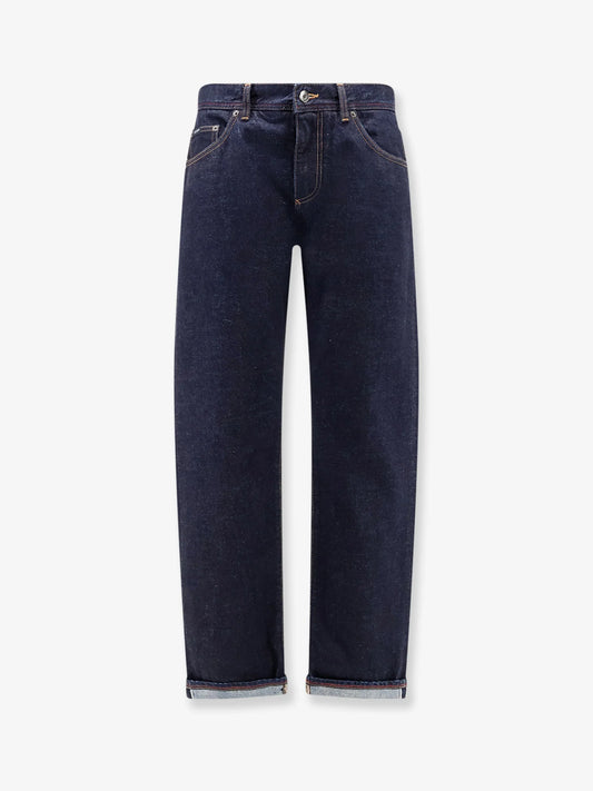 Dolce & Gabbana Classic Jeans With Logo Embroidery