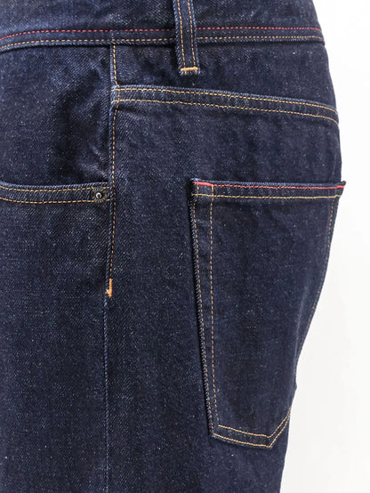 DOLCE & GABBANA - Classic jeans with Logo embroidery