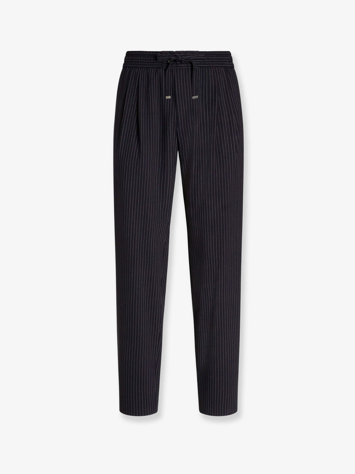 Dolce & Gabbana Pinstriped wool jogging trousers - Rigato