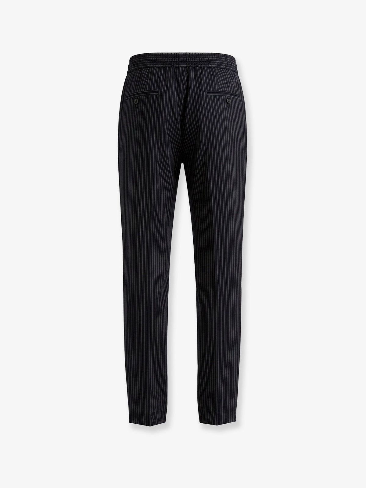 Dolce & Gabbana Pinstriped wool jogging trousers - Rigato