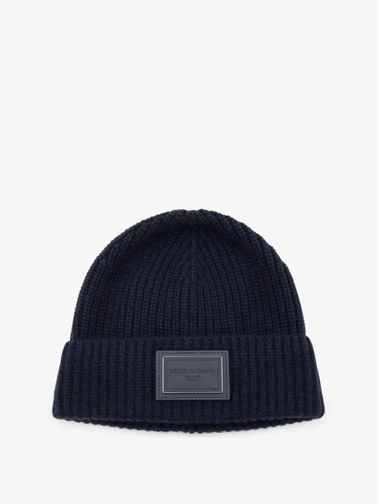DOLCE & GABBANA - Ribbed cashmere hat