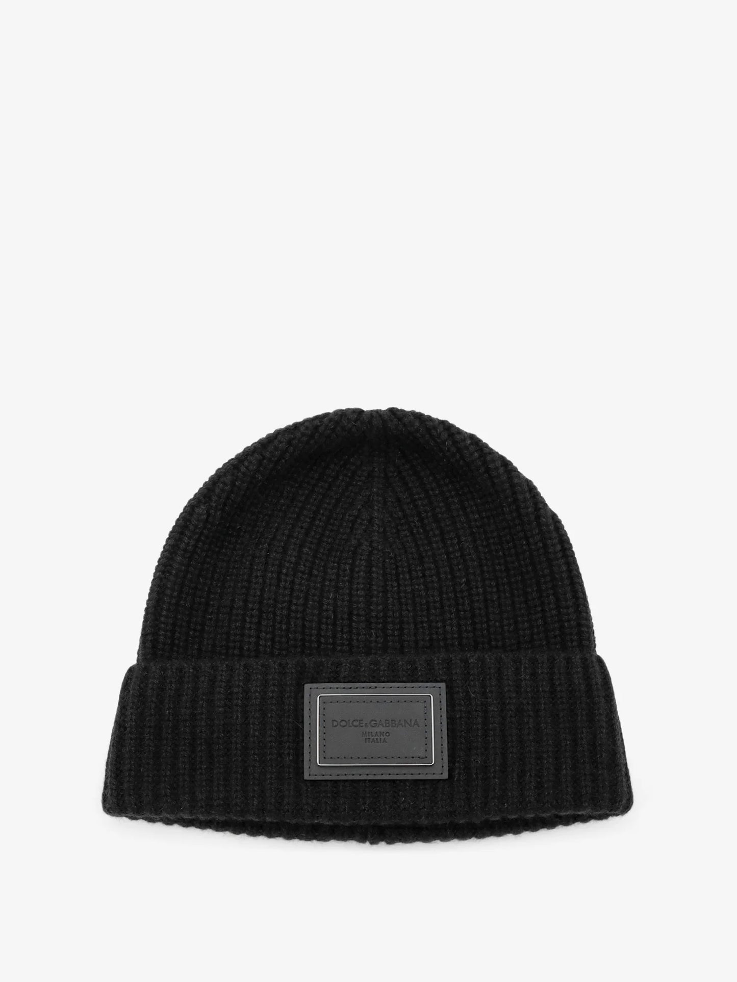 DOLCE & GABBANA - Ribbed cashmere hat