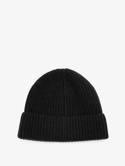 Dolce & Gabbana Ribbed cashmere hat - Nero