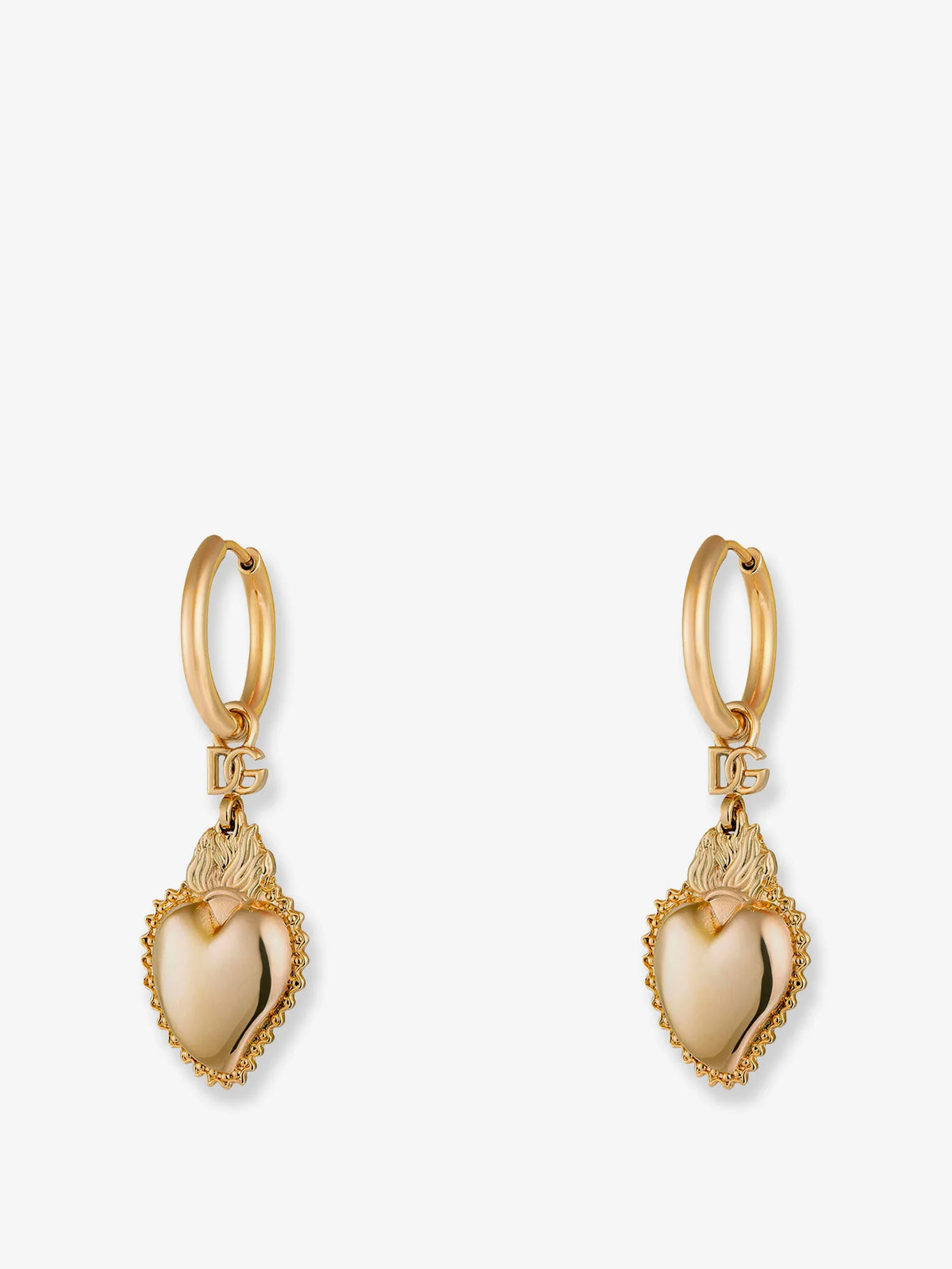 DOLCE & GABBANA - Brass earrings